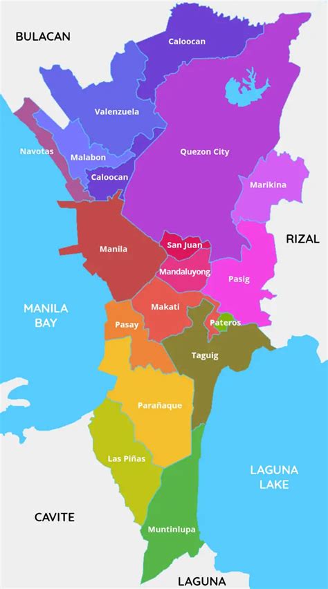 metro manila cities